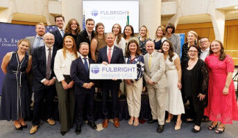 Paul Donnelly presented 2025-26 Irish Fulbright Awards