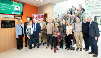 Plaque unveiled at University of Limerick to honour 'pioneering class'