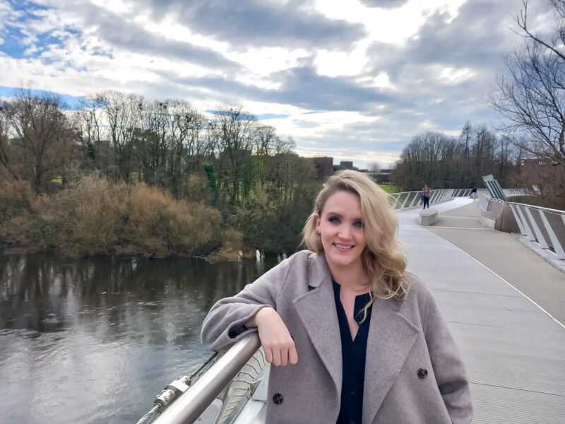 Astronomy & Space - Campus - Orla Punch on UL's Living Bridge Astronomy & Space - Campus